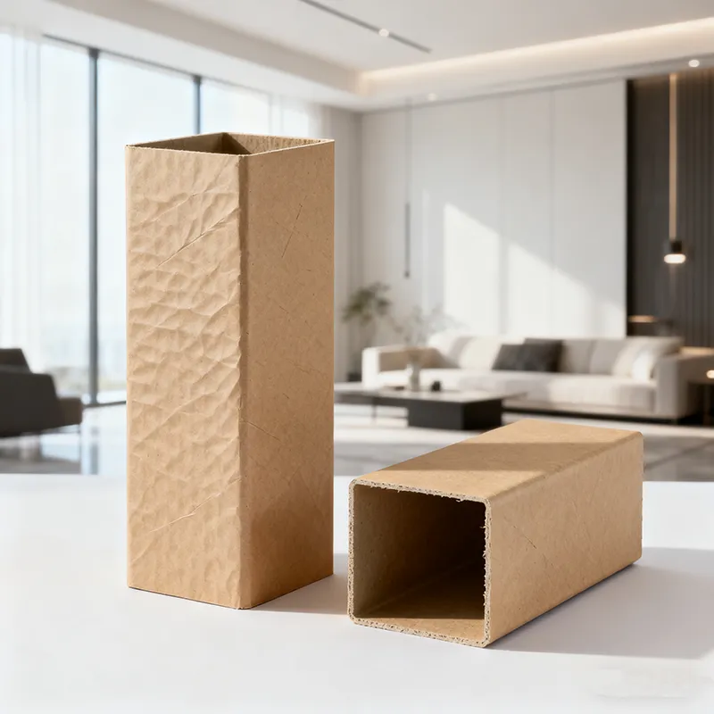 Ekologiczne papierowe tuby kwadratowe