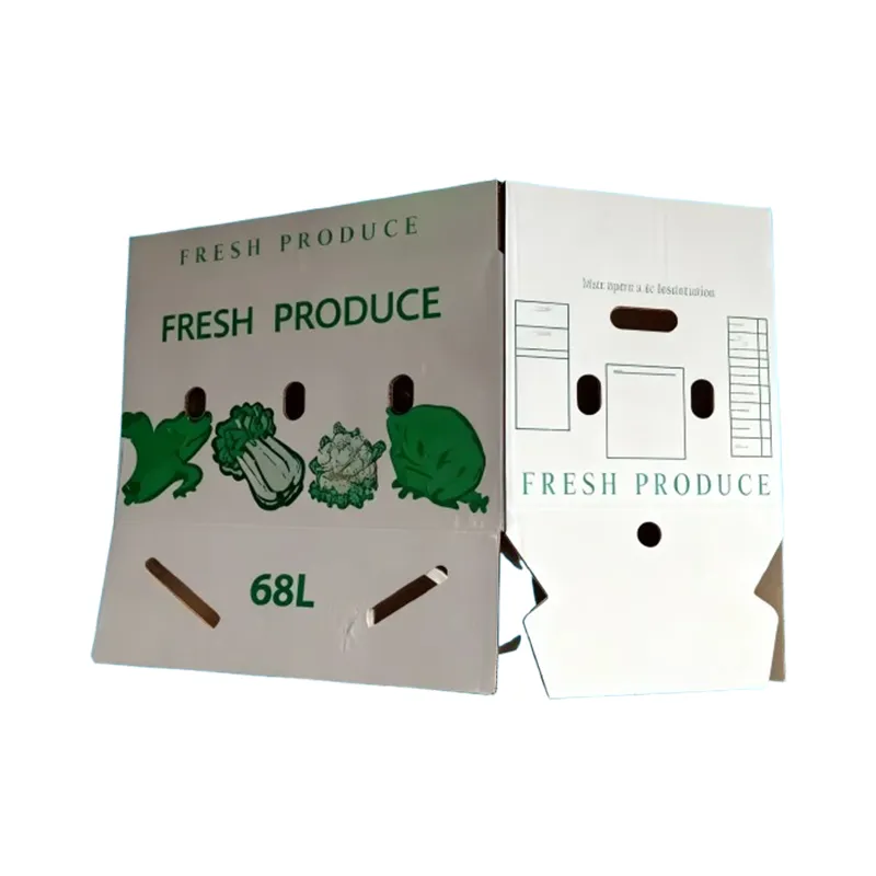 Pudełko z tektury falistej nadającej się do recyklingu